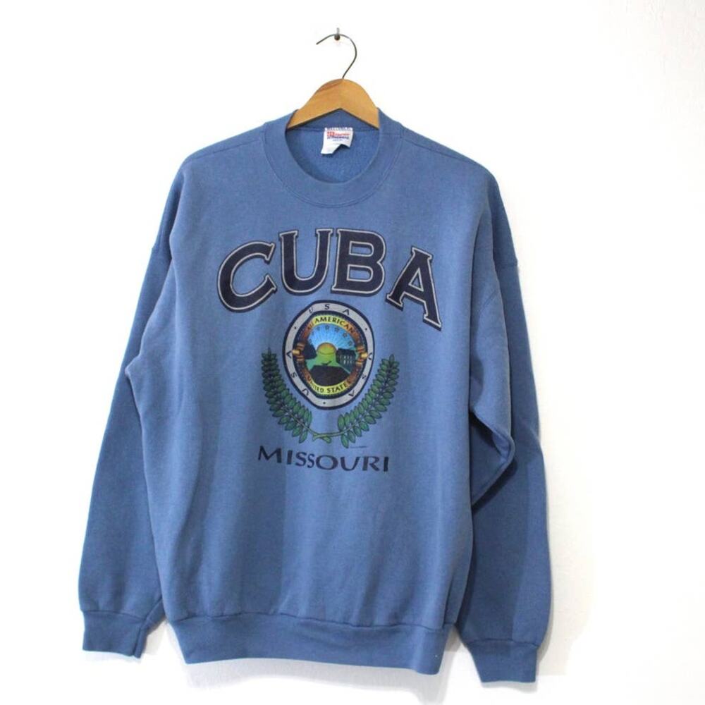 Vintage Cuba Missouri Sweatshirt XXL 2X